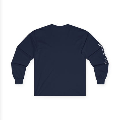 Swim minimalist long sleeve tee | "Butterfly" on Sleeve