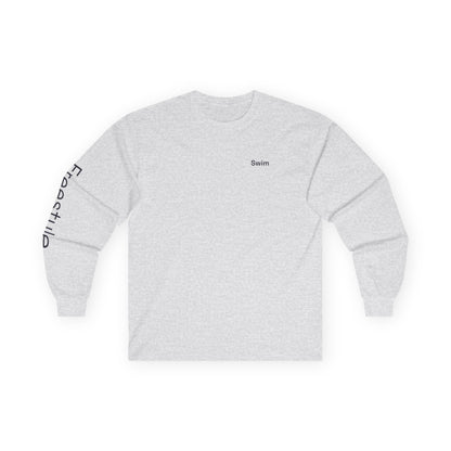 Swim minimalist long sleeve tee | 'Freestyle' on Sleeve