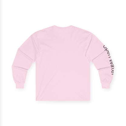 Swim minimalist long sleeve tee | 'Open Water' on Sleeve
