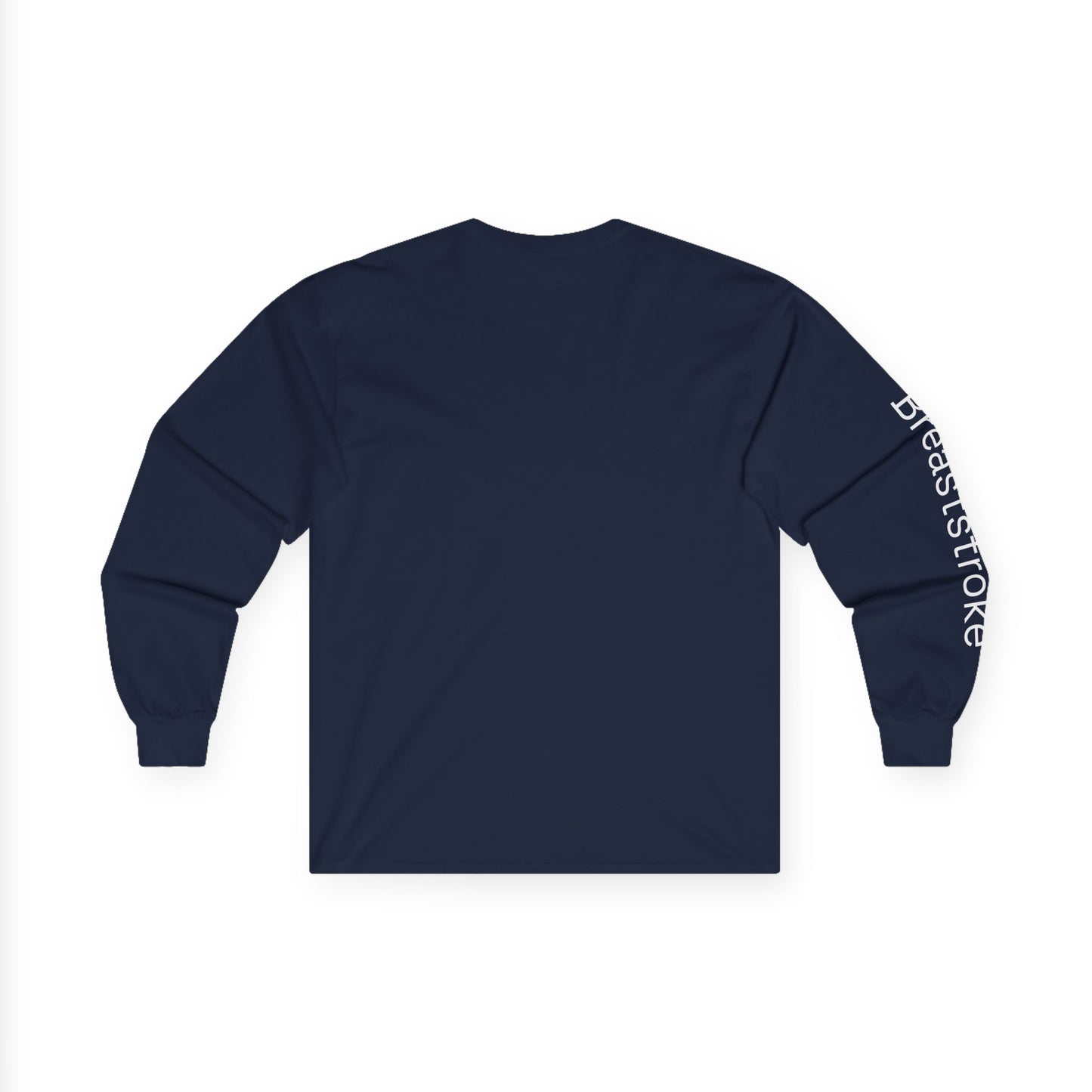 Swim minimalist long sleeve tee | "Breaststroke" on Sleeve