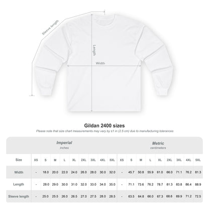 Swim minimalist long sleeve tee | "Breaststroke" on Sleeve