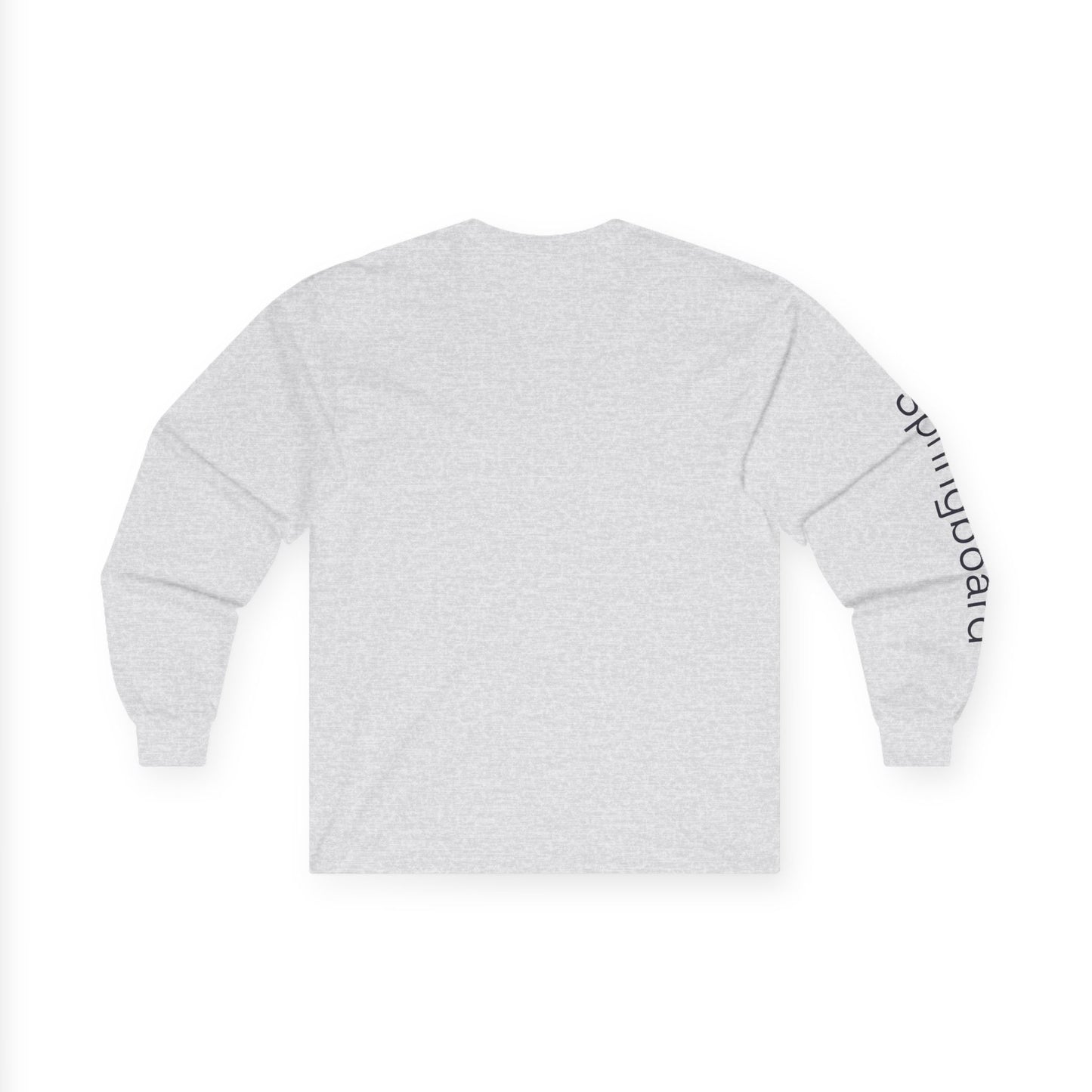 Dive minimalist long sleeve tee | 'Springboard' on Sleeve