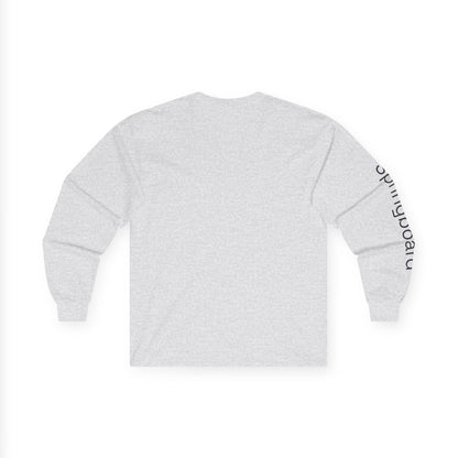 Dive minimalist long sleeve tee | 'Springboard' on Sleeve