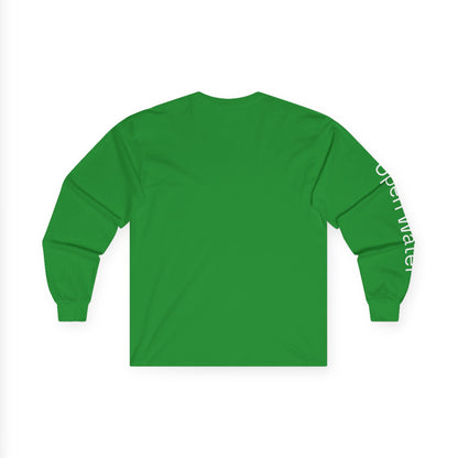 Swim minimalist long sleeve tee | 'Open Water' on Sleeve