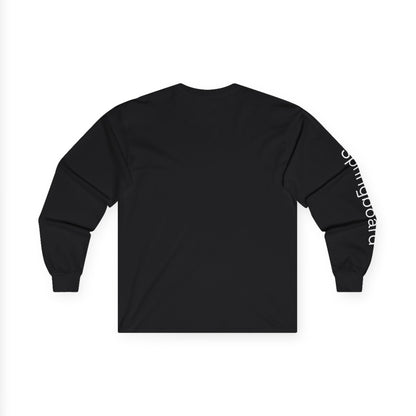 Dive minimalist long sleeve tee | 'Springboard' on Sleeve