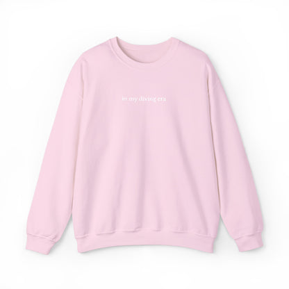 "in my diving era" Minimalist Crewneck Sweatshirt