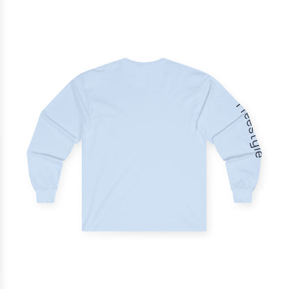 Swim minimalist long sleeve tee | 'Freestyle' on Sleeve