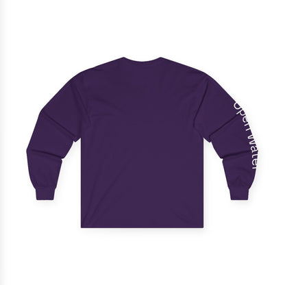 Swim minimalist long sleeve tee | 'Open Water' on Sleeve