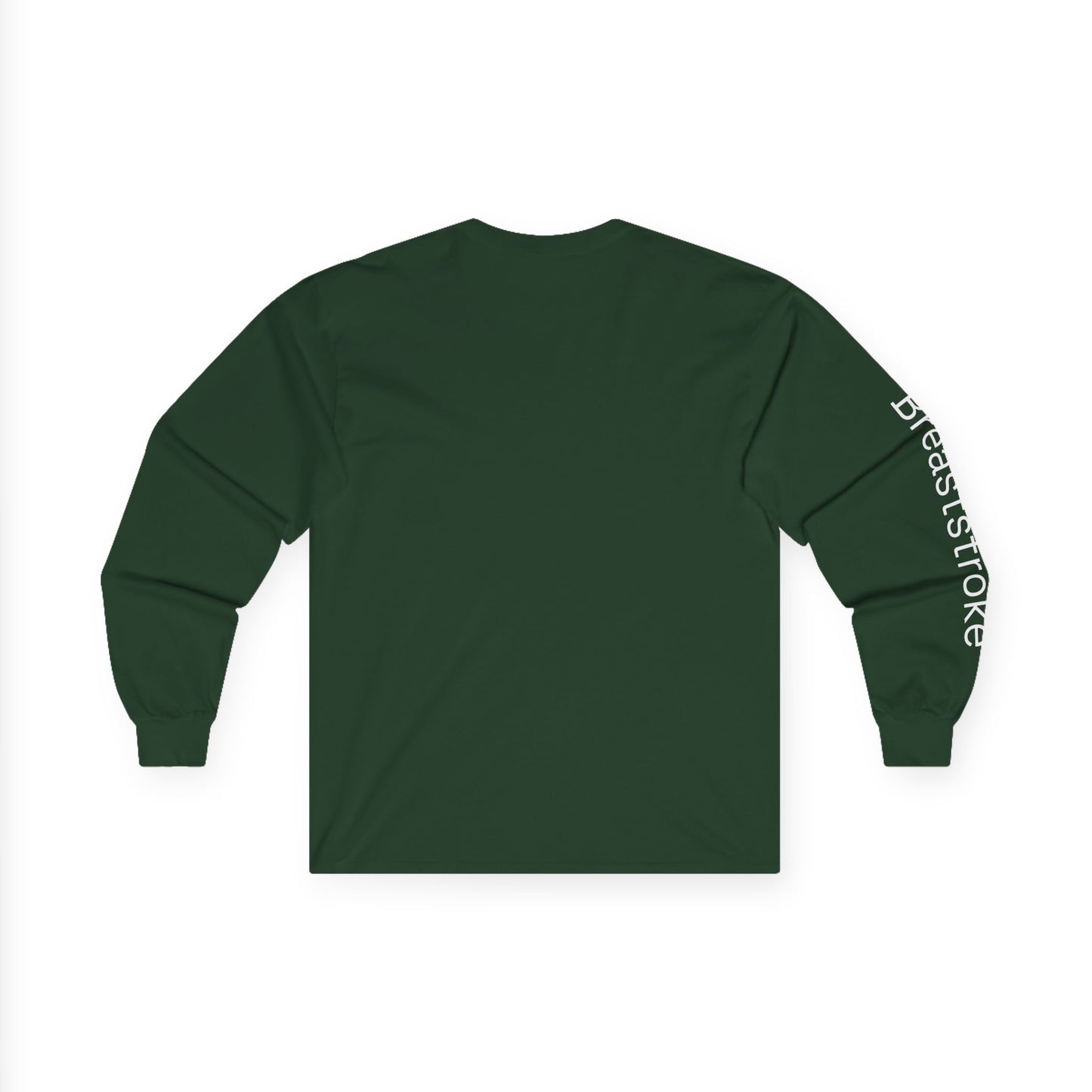 Swim minimalist long sleeve tee | "Breaststroke" on Sleeve