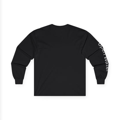 Swim minimalist long sleeve tee | 'Open Water' on Sleeve