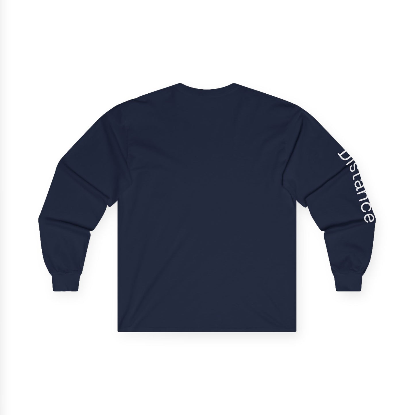 Swim minimalist long sleeve tee | 'Distance' on Sleeve