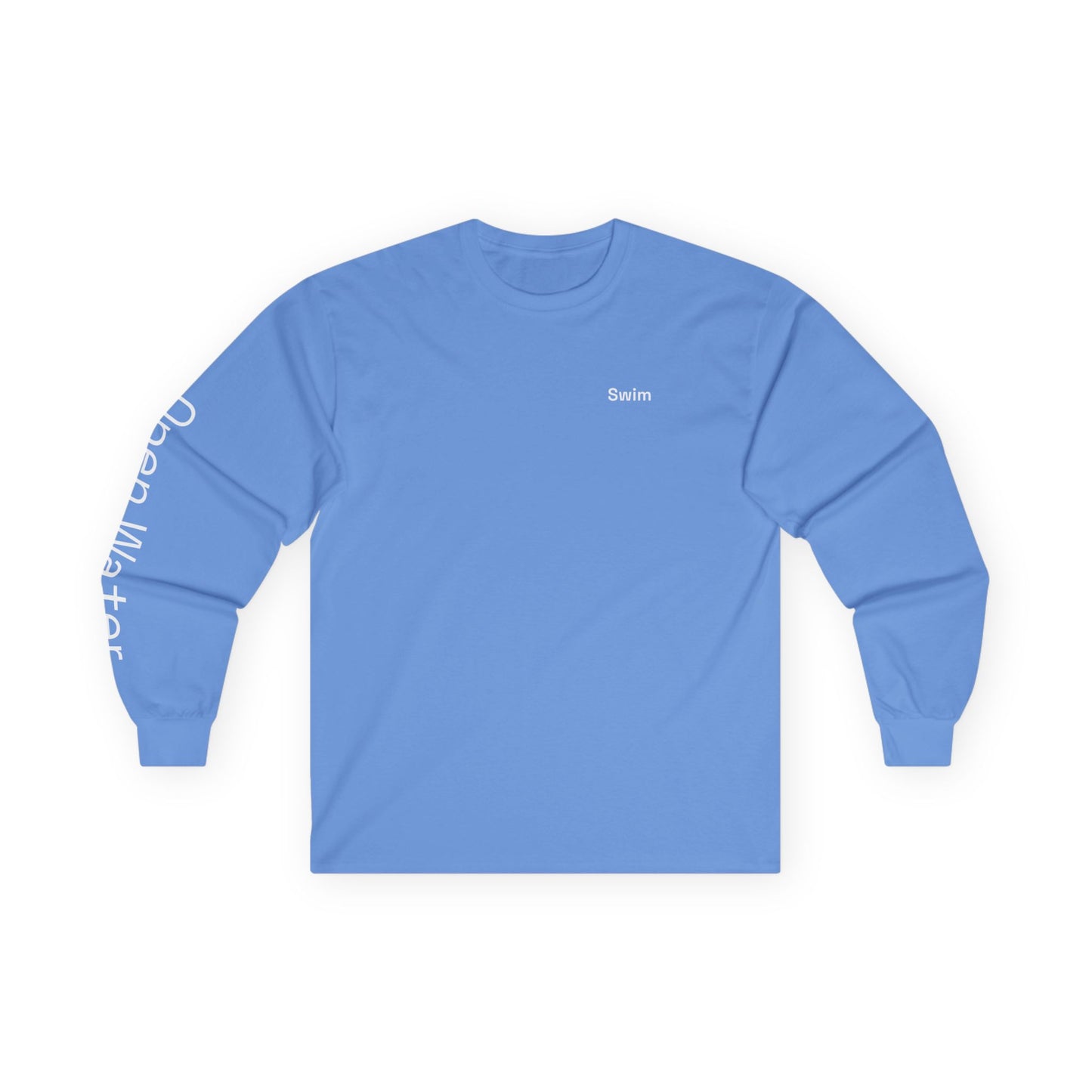 Swim minimalist long sleeve tee | 'Open Water' on Sleeve