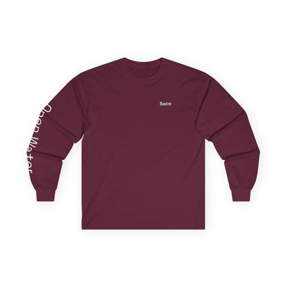 Swim minimalist long sleeve tee | 'Open Water' on Sleeve