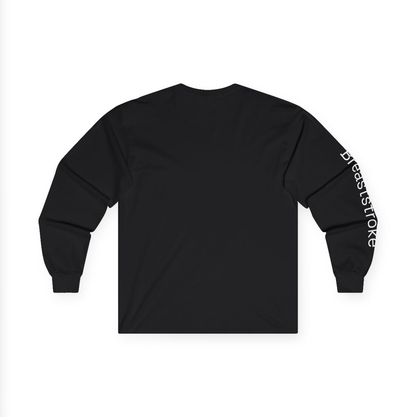 Swim minimalist long sleeve tee | "Breaststroke" on Sleeve