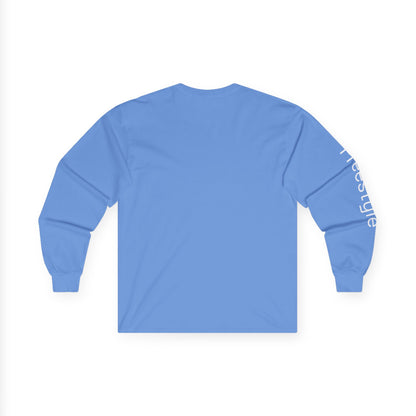 Swim minimalist long sleeve tee | 'Freestyle' on Sleeve