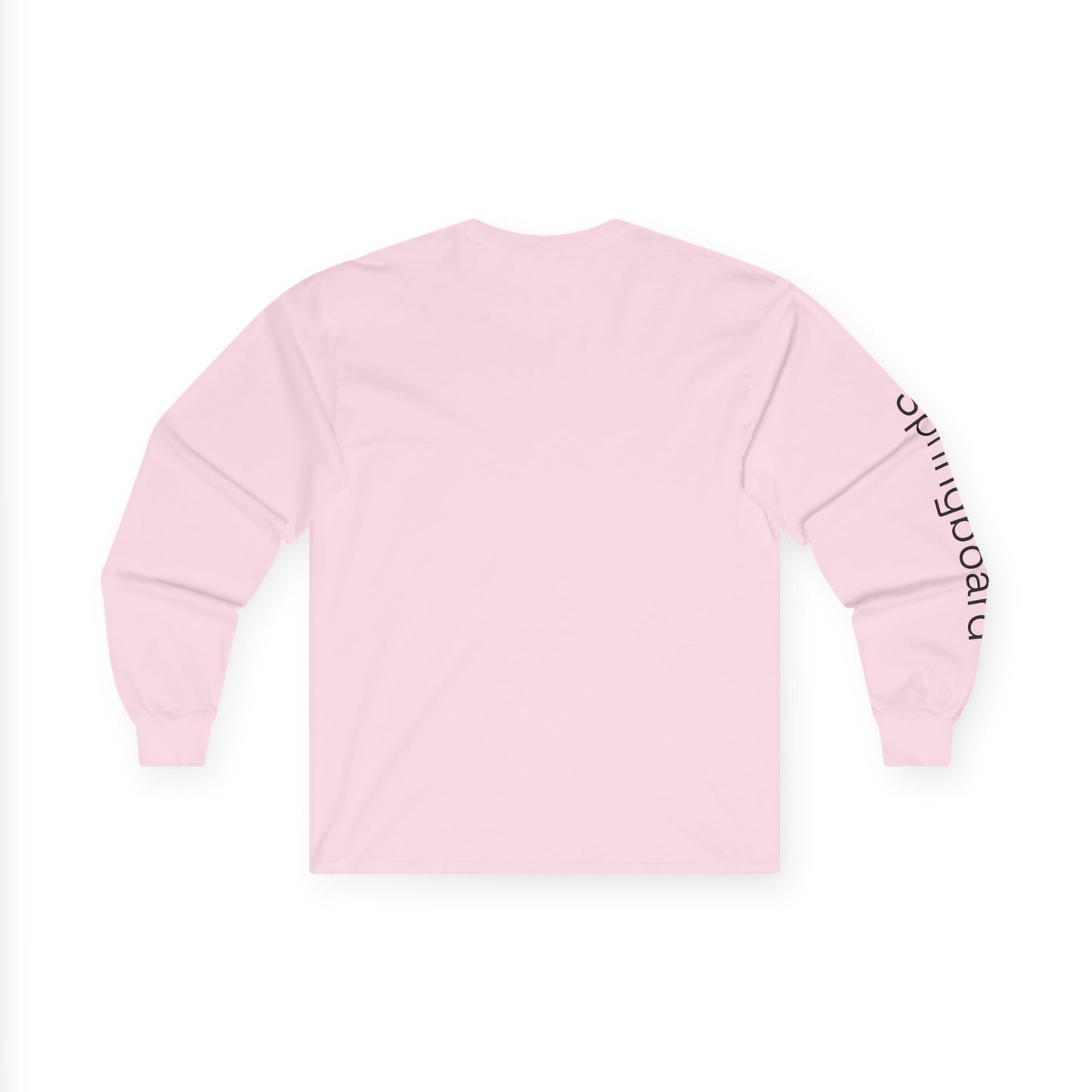 Dive minimalist long sleeve tee | 'Springboard' on Sleeve