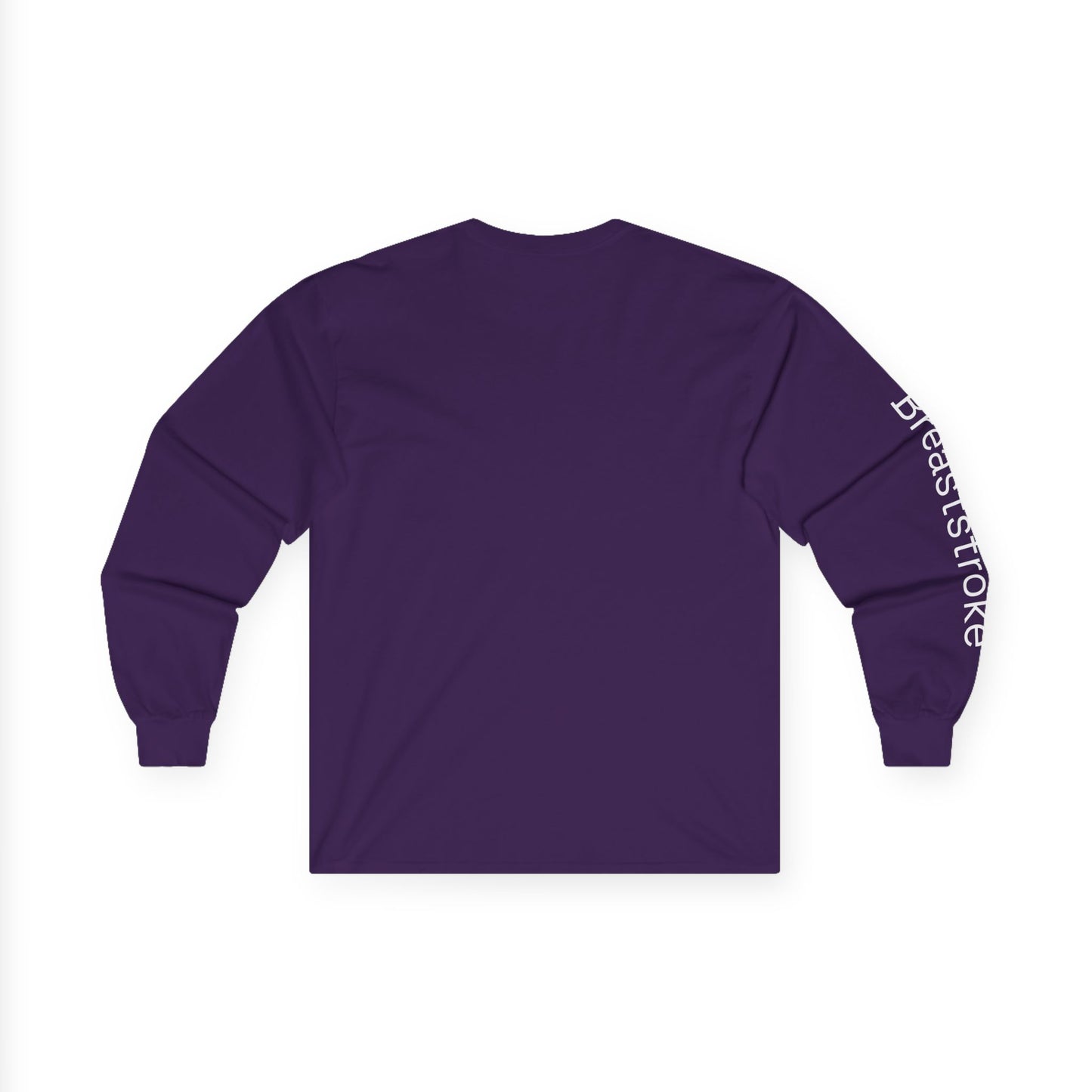 Swim minimalist long sleeve tee | "Breaststroke" on Sleeve