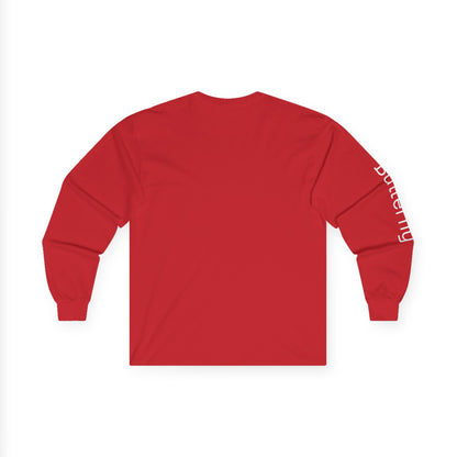 Swim minimalist long sleeve tee | "Butterfly" on Sleeve