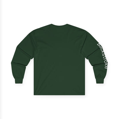 Swim minimalist long sleeve tee | "Backstroke" on Sleeve