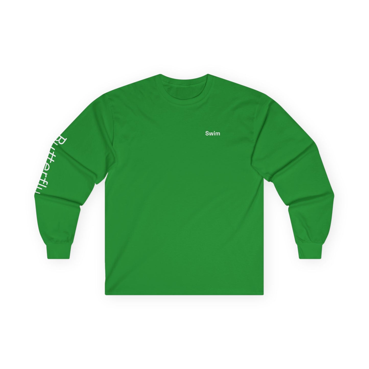 Swim minimalist long sleeve tee | "Butterfly" on Sleeve