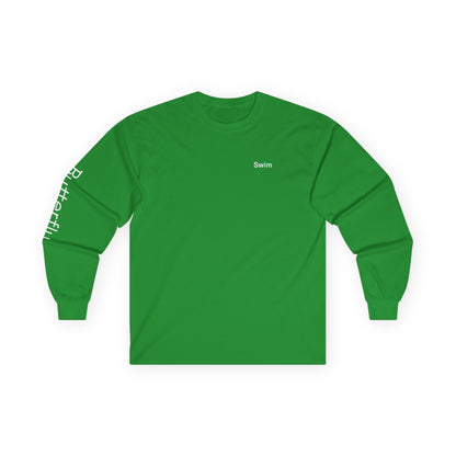 Swim minimalist long sleeve tee | "Butterfly" on Sleeve