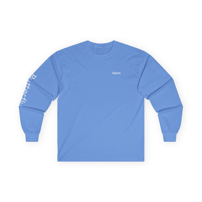 Swim minimalist long sleeve tee | "Butterfly" on Sleeve