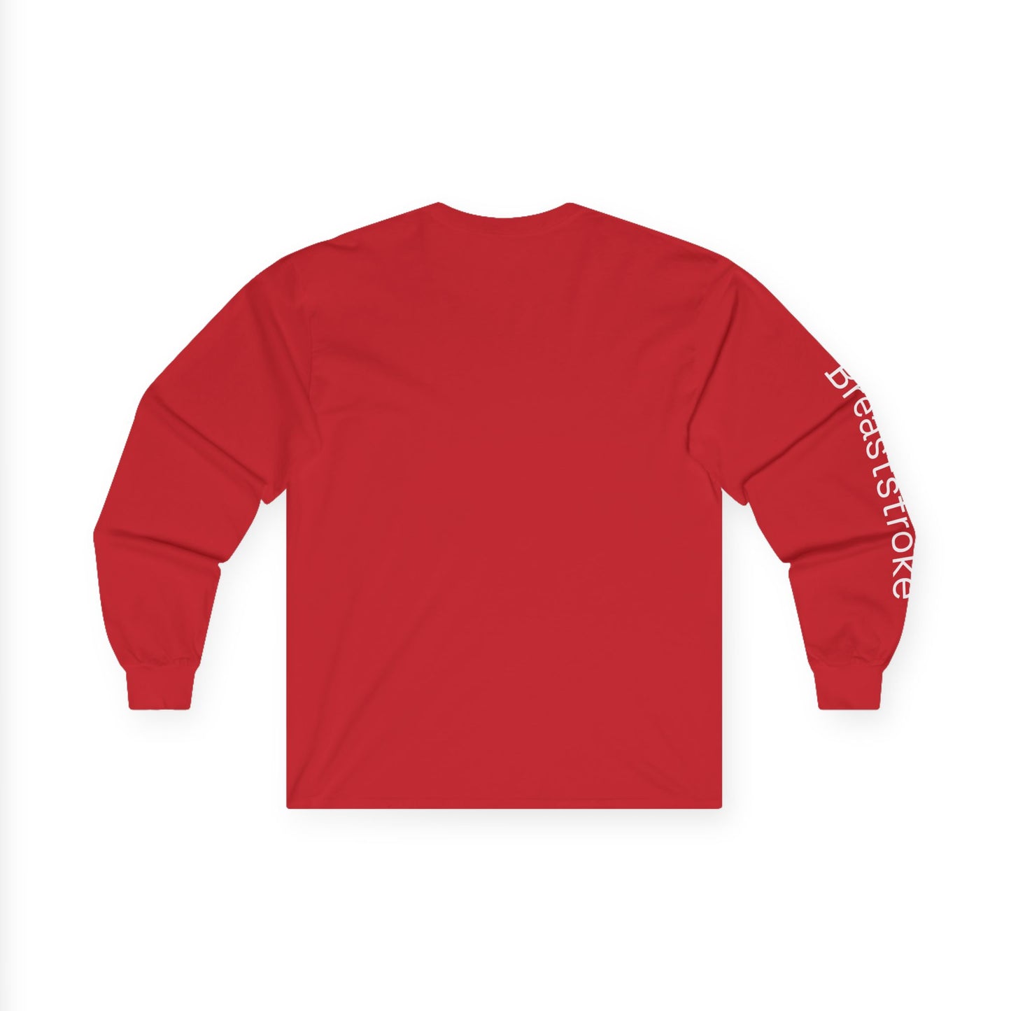 Swim minimalist long sleeve tee | "Breaststroke" on Sleeve