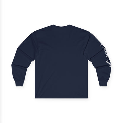 Swim minimalist long sleeve tee | 'Freestyle' on Sleeve