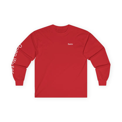 Swim minimalist long sleeve tee | 'Open Water' on Sleeve