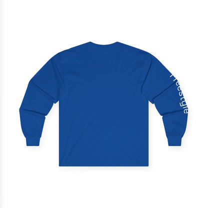 Swim minimalist long sleeve tee | 'Freestyle' on Sleeve