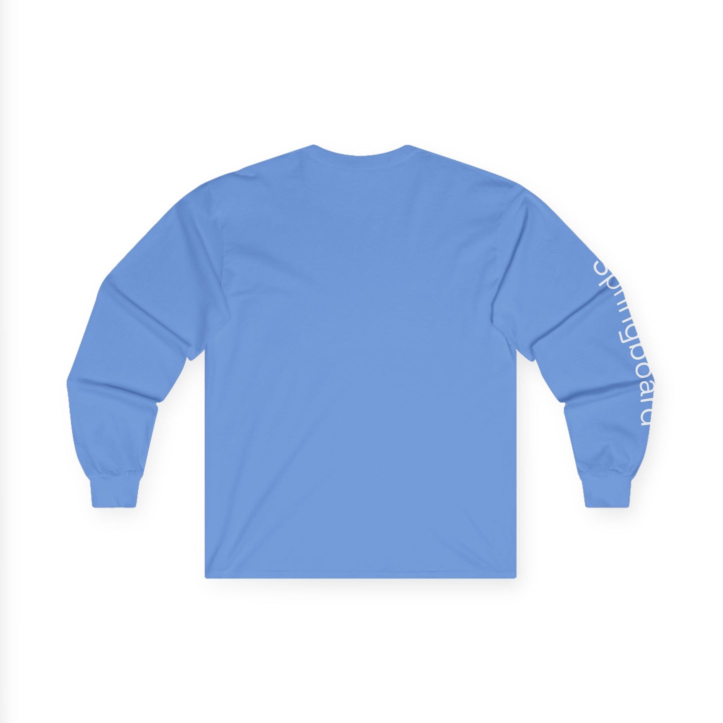Dive minimalist long sleeve tee | 'Springboard' on Sleeve
