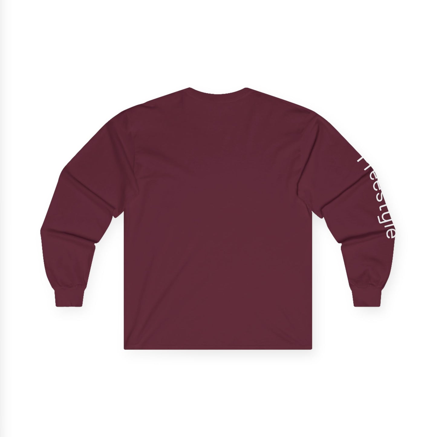Swim minimalist long sleeve tee | 'Freestyle' on Sleeve