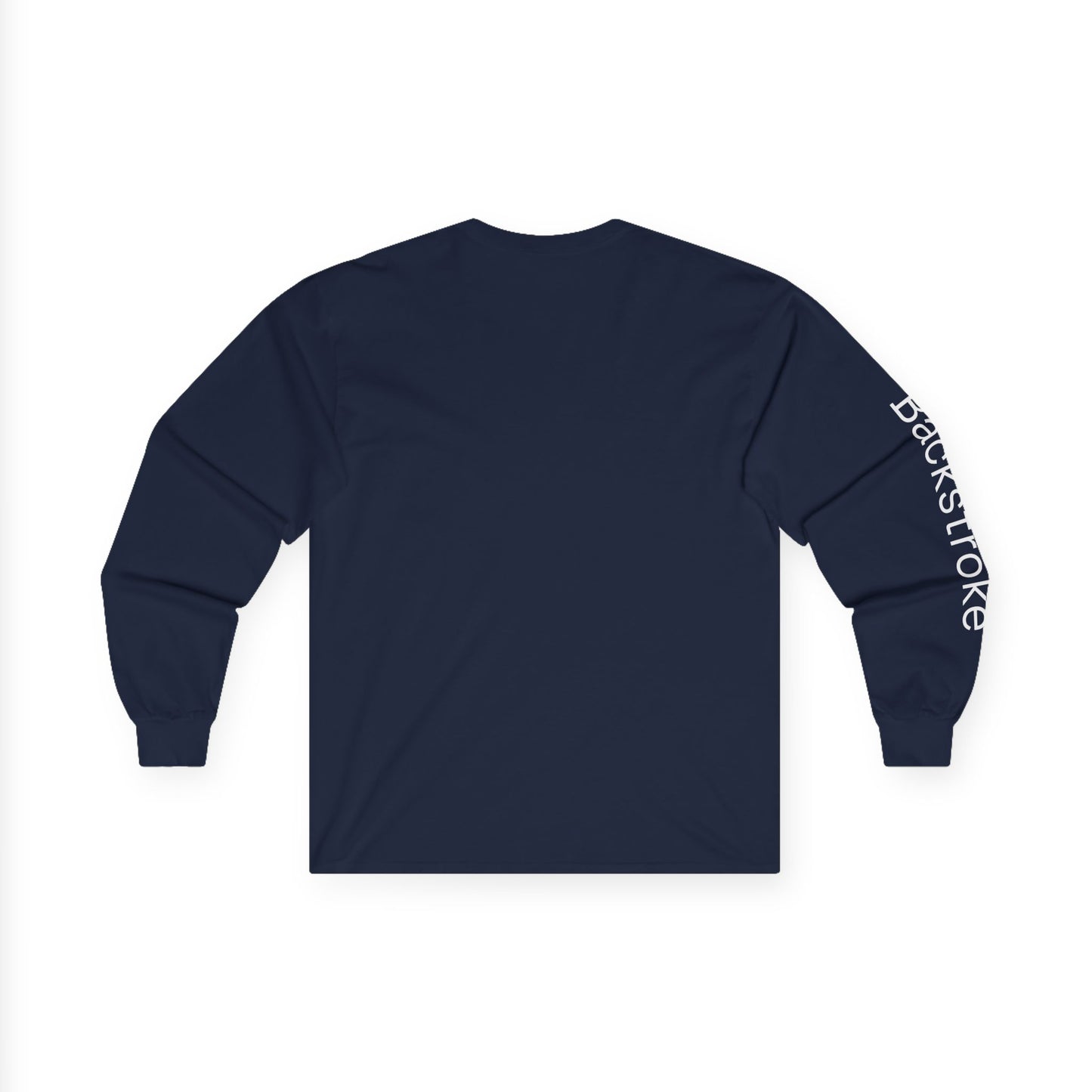 Swim minimalist long sleeve tee | "Backstroke" on Sleeve