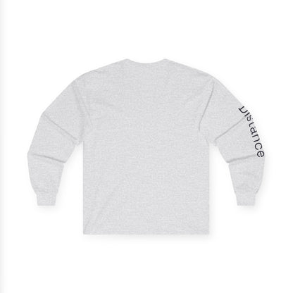 Swim minimalist long sleeve tee | 'Distance' on Sleeve