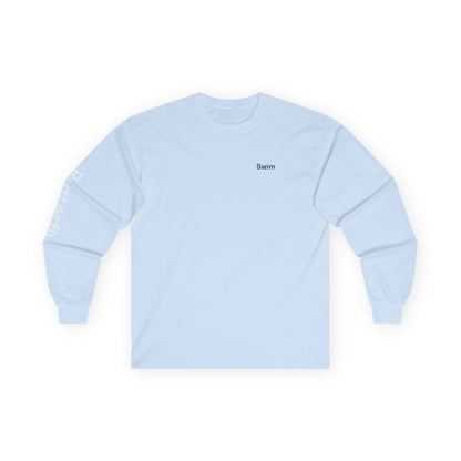 Swim minimalist long sleeve tee | "Butterfly" on Sleeve