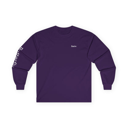 Swim minimalist long sleeve tee | "Butterfly" on Sleeve