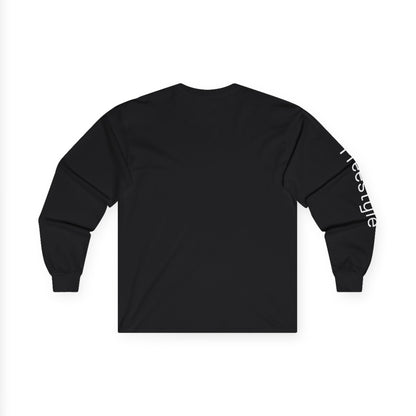 Swim minimalist long sleeve tee | 'Freestyle' on Sleeve