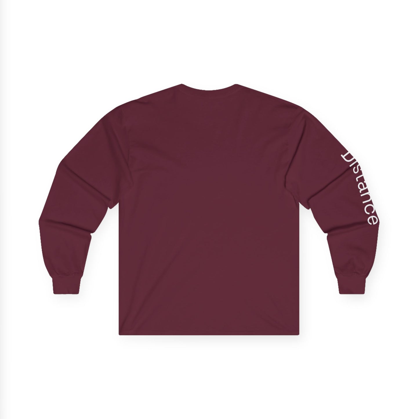 Swim minimalist long sleeve tee | 'Distance' on Sleeve