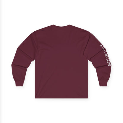 Swim minimalist long sleeve tee | 'Distance' on Sleeve