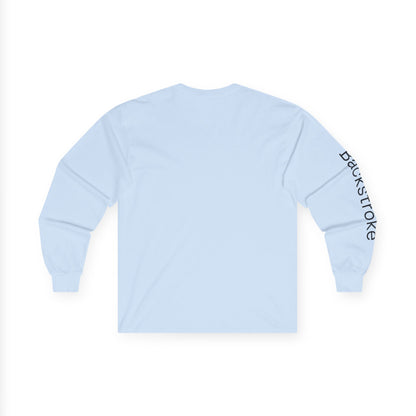 Swim minimalist long sleeve tee | "Backstroke" on Sleeve