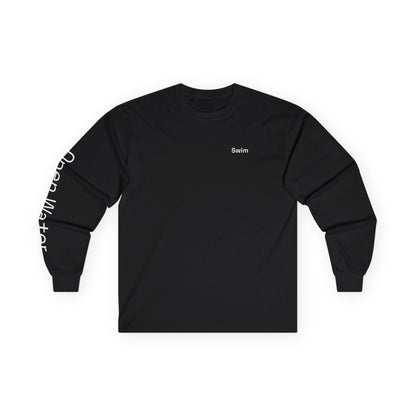 Swim minimalist long sleeve tee | 'Open Water' on Sleeve