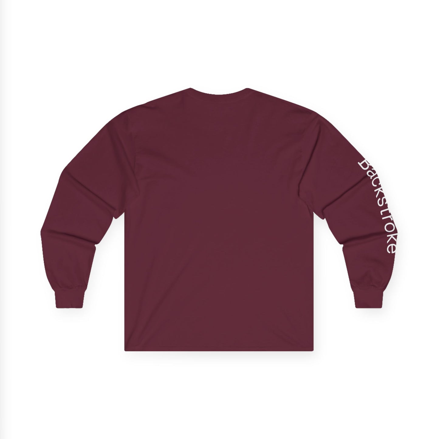 Swim minimalist long sleeve tee | "Backstroke" on Sleeve