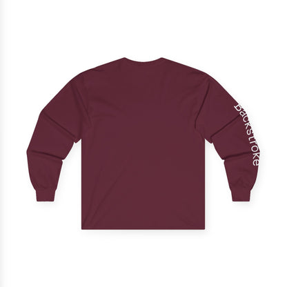 Swim minimalist long sleeve tee | "Backstroke" on Sleeve